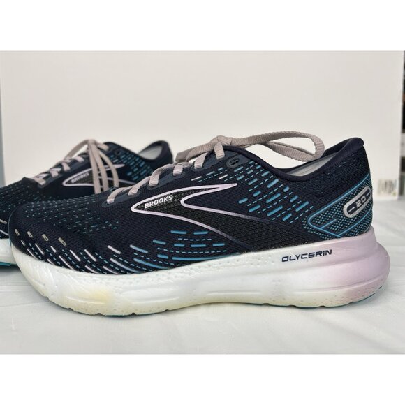 Brooks Glycerin 20 Women’s 8.5 B Medium Neutral Cushion Running Shoes Navy - Picture 3 of 16